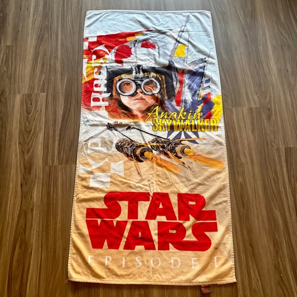 Star Wars Other - Vintage 1999 Star Wars Episode I Anakin Skywalker Beach Towel